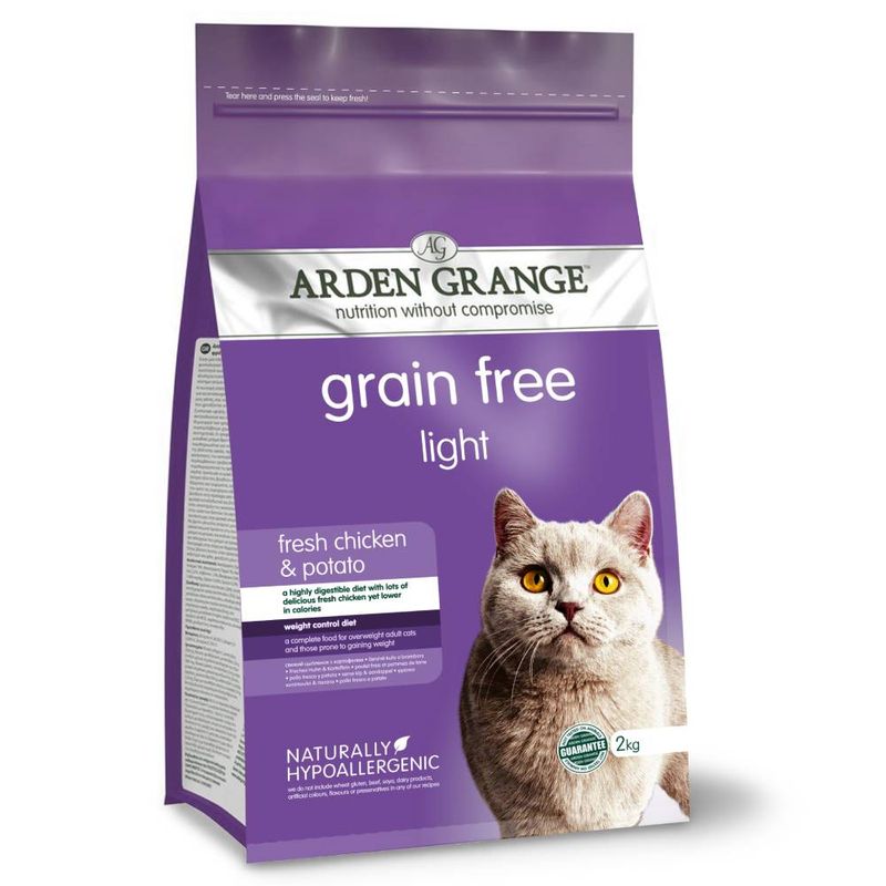 Arden Grange Light Chicken & Potato - Adult Cat - 2kgs